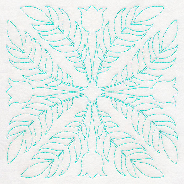 Tropical Paradise Quilting - Balmy Bouquet (Double Run)