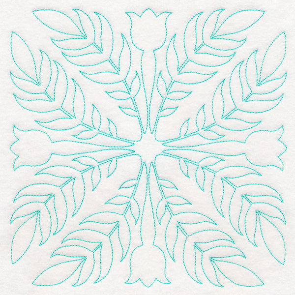 Tropical Paradise Quilting - Balmy Bouquet (Double Run)