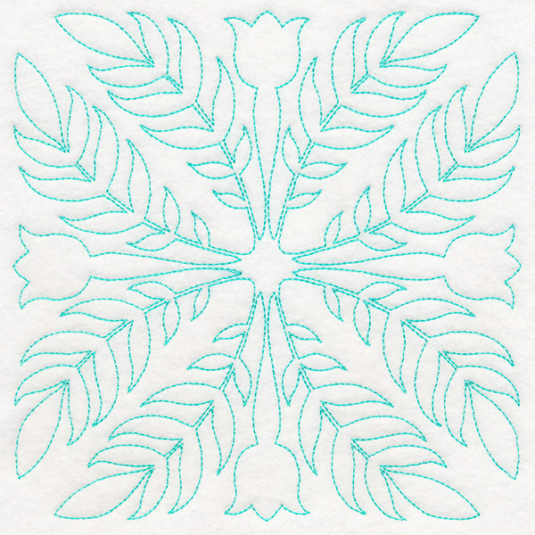 Tropical Paradise Quilting - Balmy Bouquet (Double Run)