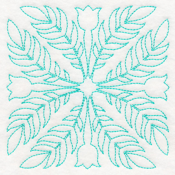 Tropical Paradise Quilting - Balmy Bouquet (Double Run)