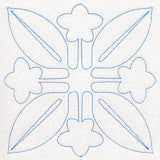 Tropical Paradise Quilting - Lovely Leaves  (Double Run)