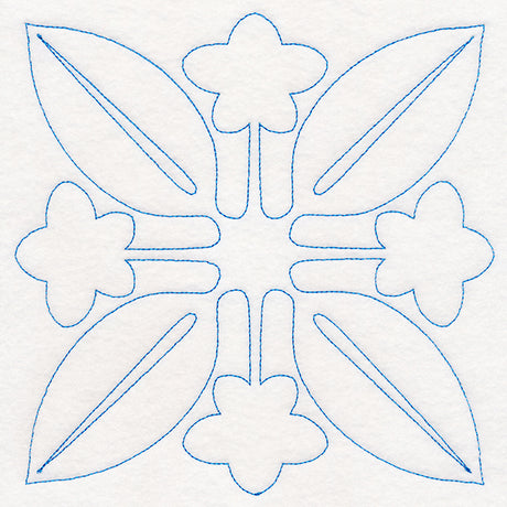 Tropical Paradise Quilting - Lovely Leaves  (Double Run)