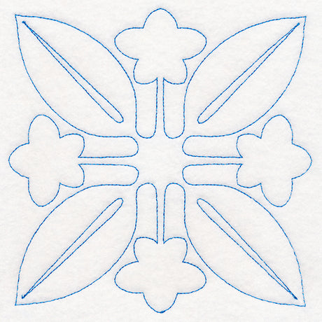 Tropical Paradise Quilting - Lovely Leaves  (Double Run)