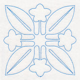 Tropical Paradise Quilting - Lovely Leaves  (Double Run)