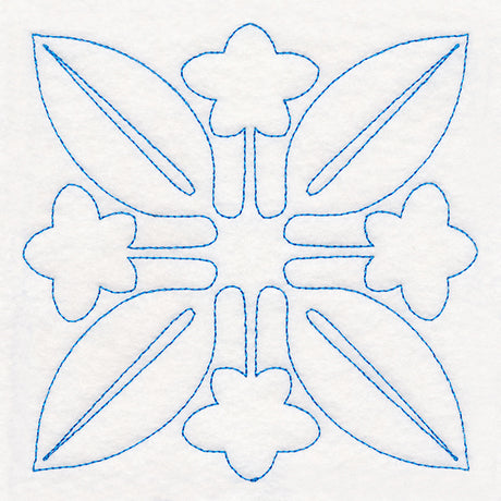 Tropical Paradise Quilting - Lovely Leaves  (Double Run)