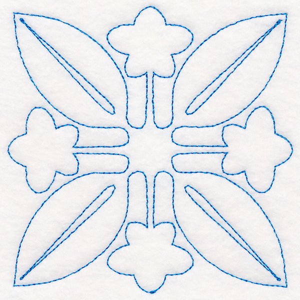 Tropical Paradise Quilting - Lovely Leaves  (Double Run)