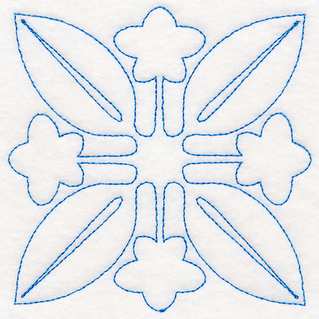 Tropical Paradise Quilting - Lovely Leaves  (Double Run)