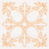 Tropical Paradise Quilting -  Peaceful Pineapples (Double Run)