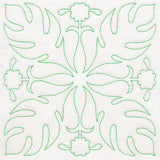 Tropical Paradise Quilting - Luscious Leaves (Double Run)