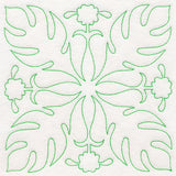 Tropical Paradise Quilting - Luscious Leaves (Double Run)