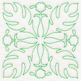 Tropical Paradise Quilting - Luscious Leaves (Double Run)