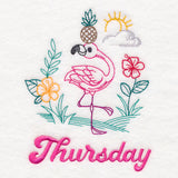 Tropical Flamingo - Thursday (Vintage)