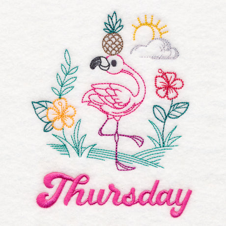 Tropical Flamingo - Thursday (Vintage)