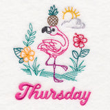 Tropical Flamingo - Thursday (Vintage)