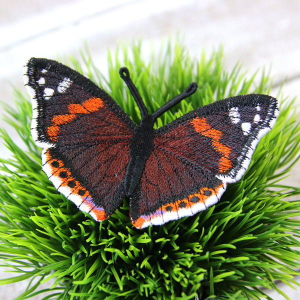 Free-Flying Red Admiral (In-the-Hoop)