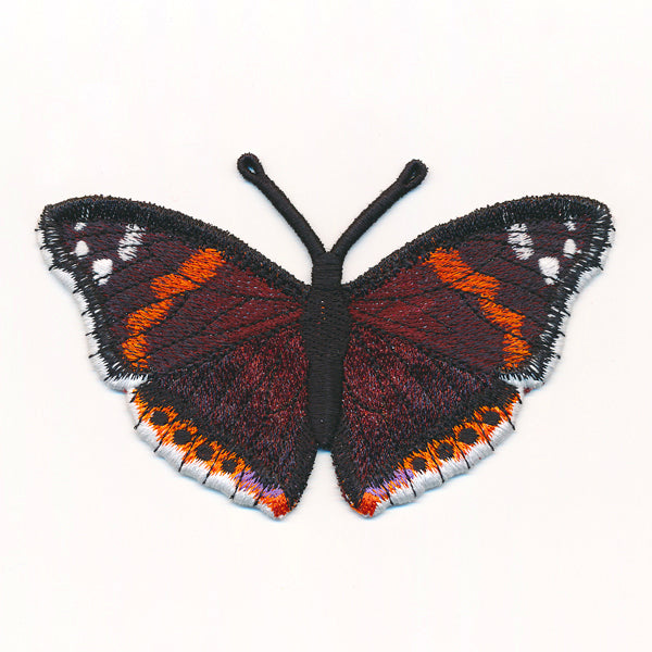 Free-Flying Red Admiral (In-the-Hoop)