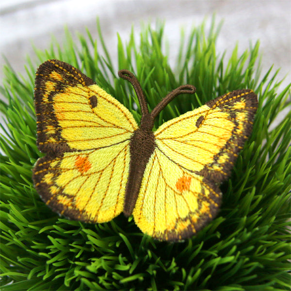 Free-Flying Orange Sulfur (In-the-Hoop)