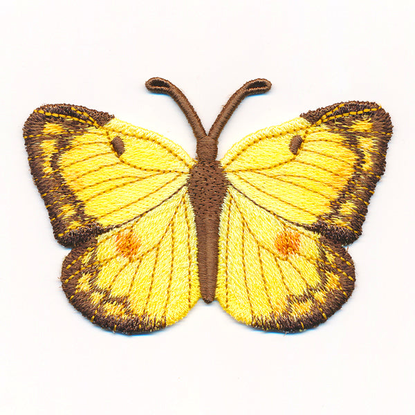 Free-Flying Orange Sulfur (In-the-Hoop)