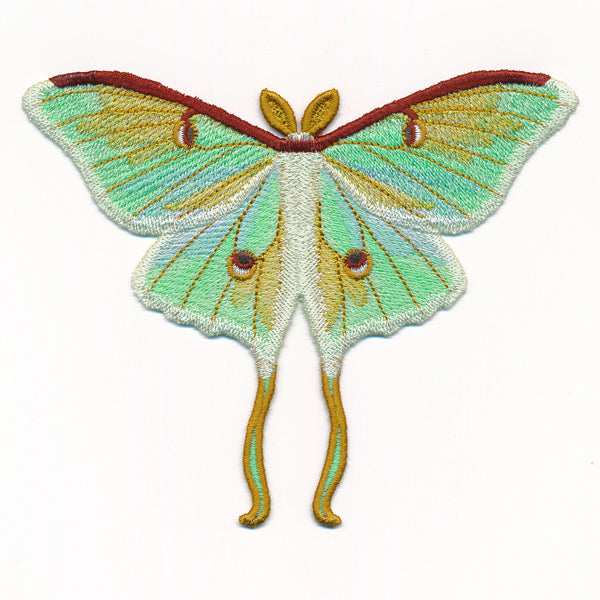 Free-Flying Luna Moth (In-the-Hoop)