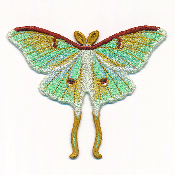 Free-Flying Luna Moth (In-the-Hoop)