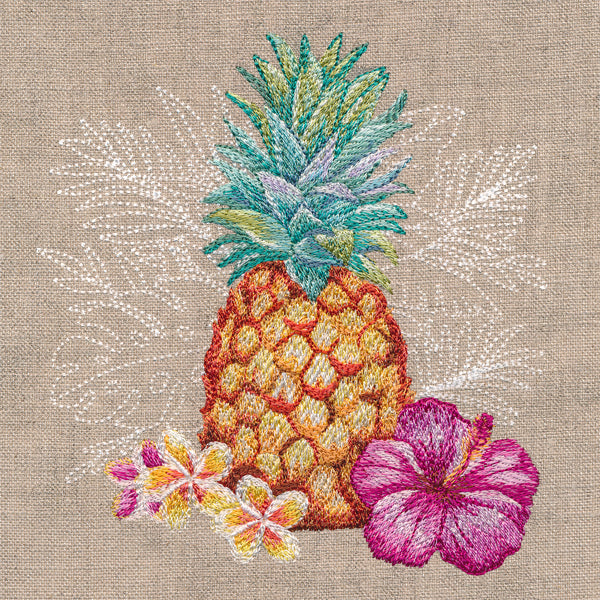 Heavenly Hibiscus and Pineapple