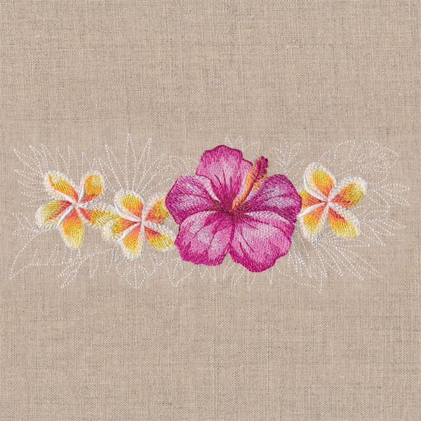 Heavenly Hibiscus Border