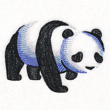 Sweet Brushstroke Panda