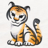 Sweet Brushstroke Tiger