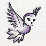 Sweet Brushstroke Owl