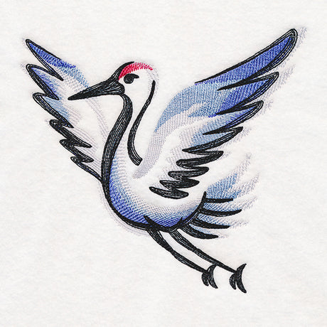 Sweet Brushstroke Crane