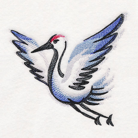 Sweet Brushstroke Crane