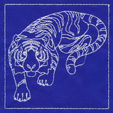 Japanese Sashiko Quilting - Tiger