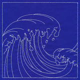 Japanese Sashiko Quilting - Waves