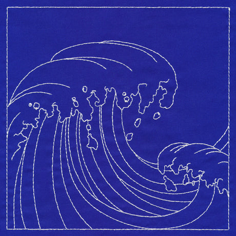Japanese Sashiko Quilting - Waves