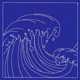 Japanese Sashiko Quilting - Waves