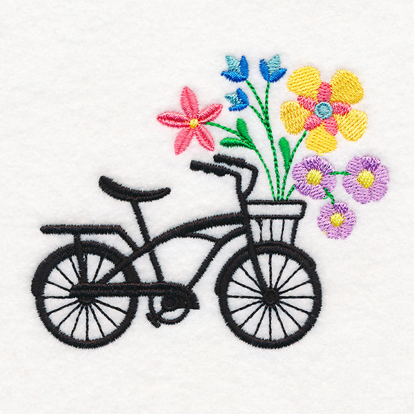 Vintage Bicycle in Bloom