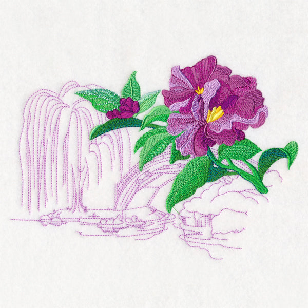 Iris with Japanese Garden Echo