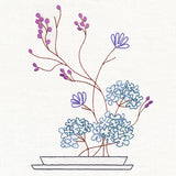 Hydrangea Ikebana (Vintage)