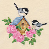 Blooming Chickadee Birdhouse