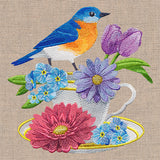 Bluebird and Blooming Tea