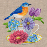 Bluebird and Blooming Tea