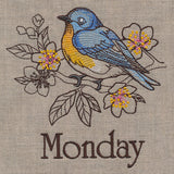Blessed Monday - Bluebird and Almond