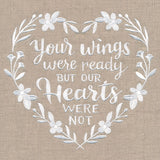 Your Wings Were Ready But Our Hearts Were Not