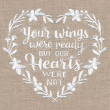 Your Wings Were Ready But Our Hearts Were Not