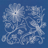 Birds of a Feather 1 (Whitework)