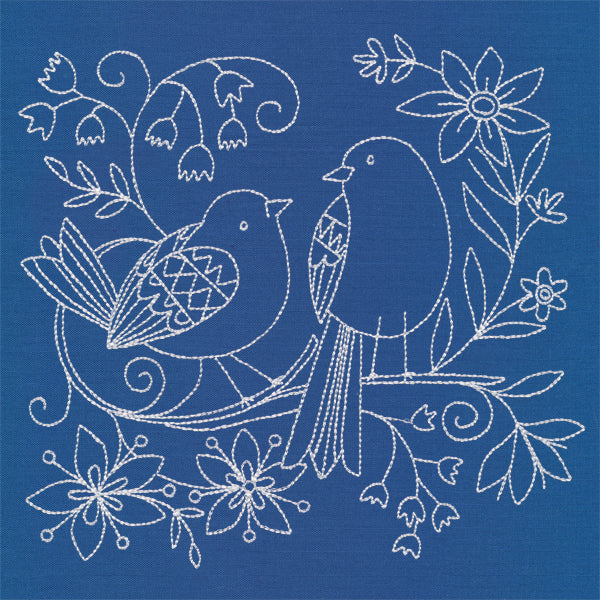 Birds of a Feather 2 (Whitework)