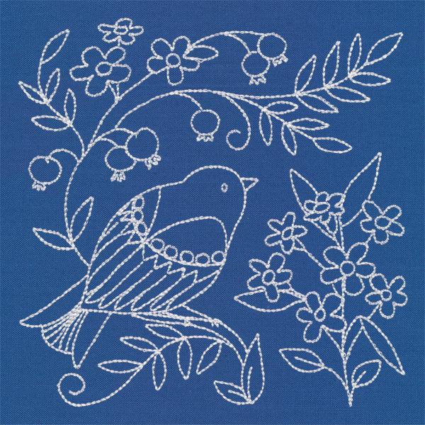 Birds of a Feather 3 (Whitework)