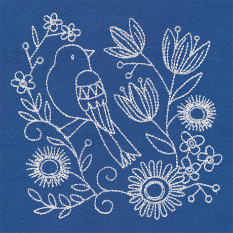 Birds of a Feather 4 (Whitework)