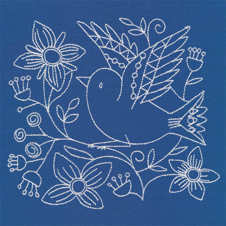 Birds of a Feather 5 (Whitework)