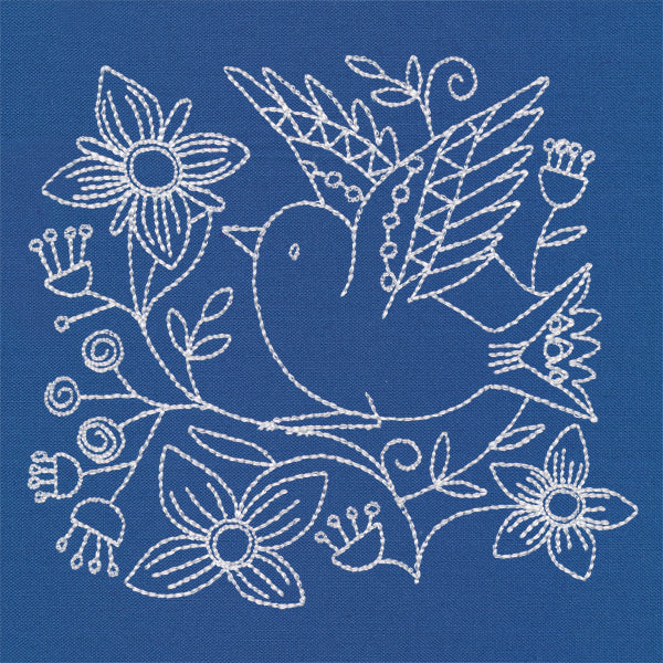 Birds of a Feather 5 (Whitework)